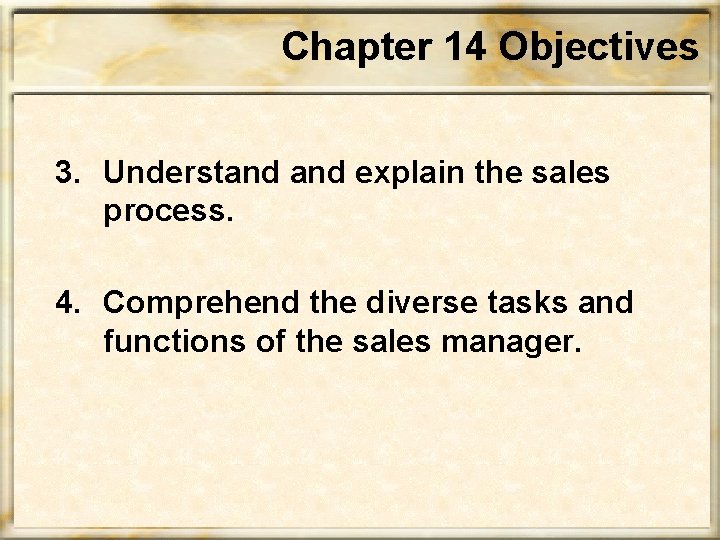 Introduction to Marketing Chapter 14 Objectives 1 Identify