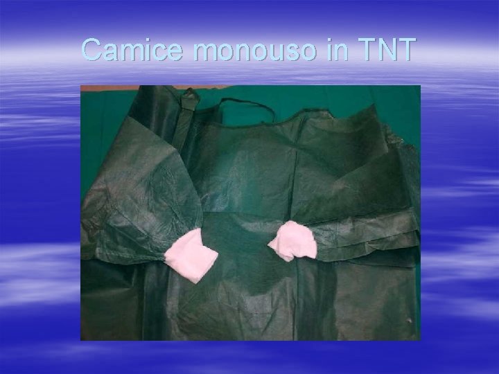 Camice monouso in TNT 