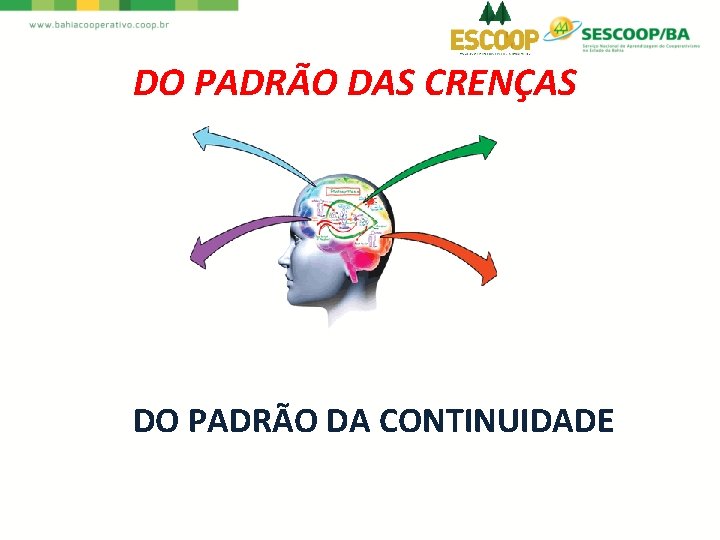 DO PADRÃO DAS CRENÇAS DO PADRÃO DA CONTINUIDADE 