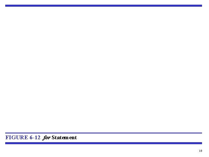 FIGURE 6 -12 for Statement 18 