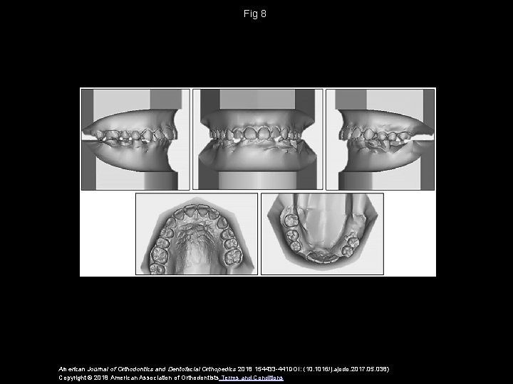 Fig 8 American Journal of Orthodontics and Dentofacial Orthopedics 2018 154433 -441 DOI: (10.