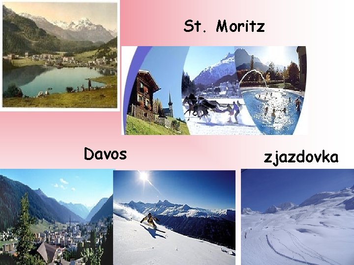 St. Moritz Davos zjazdovka 