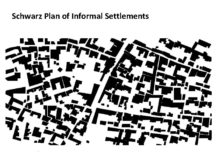 Schwarz Plan of Informal Settlements 