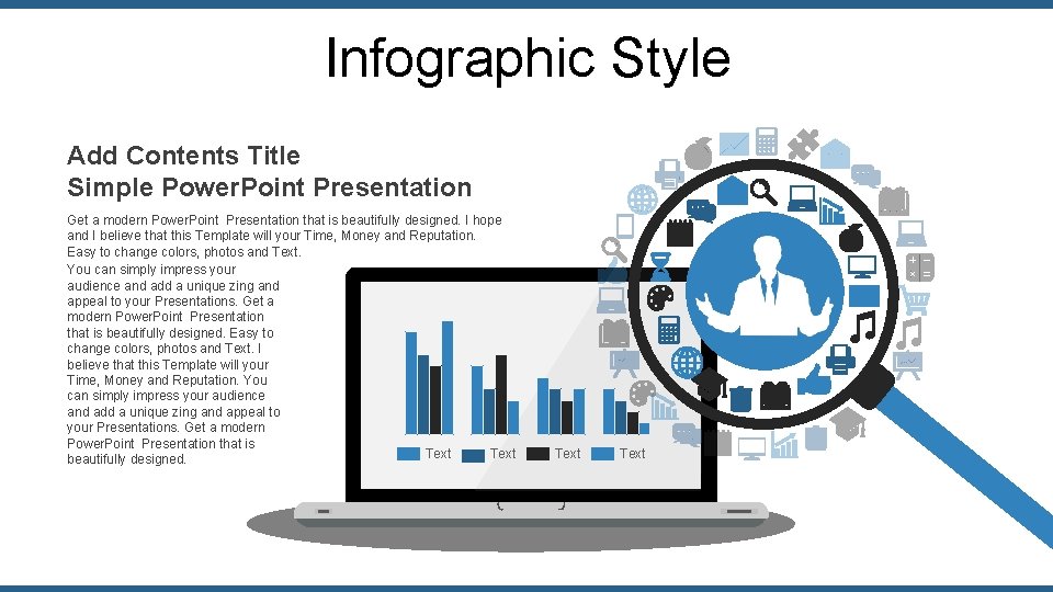 Infographic Style Add Contents Title Simple Power. Point Presentation Get a modern Power. Point