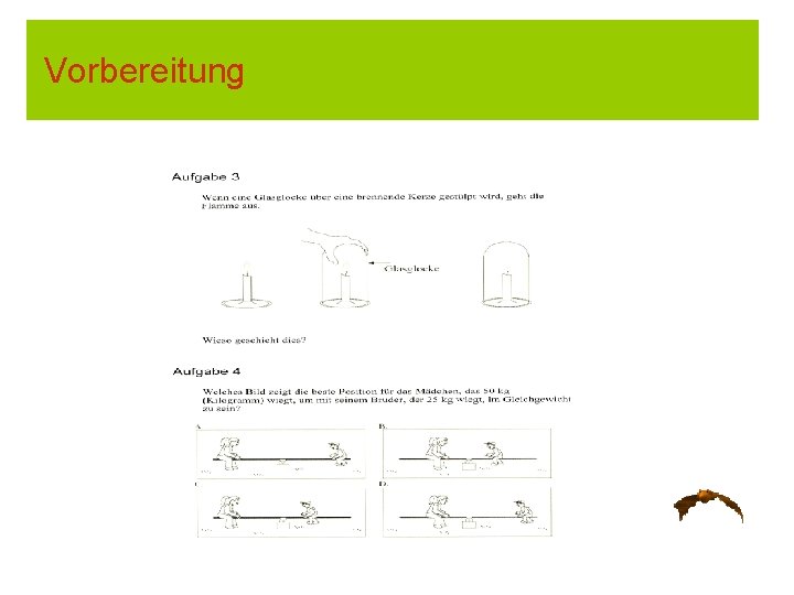 Vorbereitung 