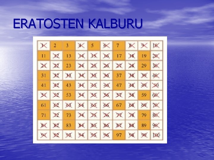 ERATOSTEN KALBURU 