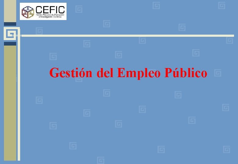 Gestión del Empleo Público 