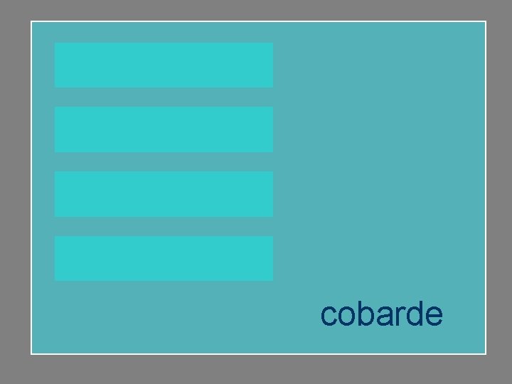 cobarde berenjena vehículo vivir cobarde 