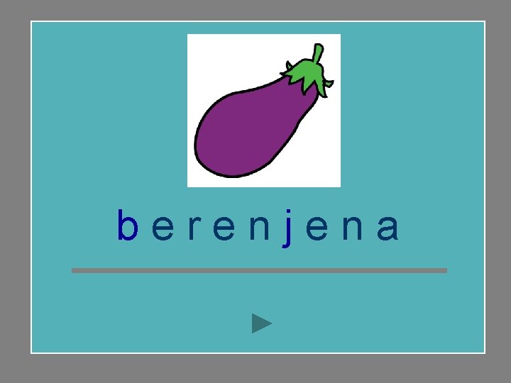 berenjena 