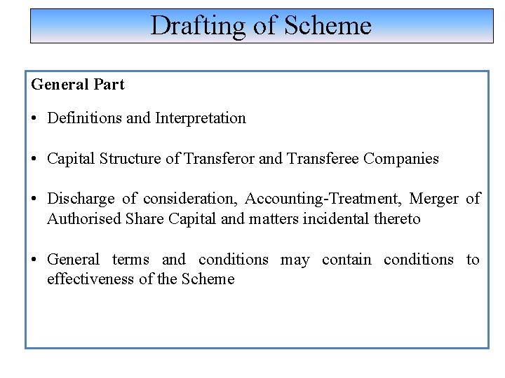 PROCEDURAL ASPECTS OF MERGER AMALGAMATION BEFORE NCLT An