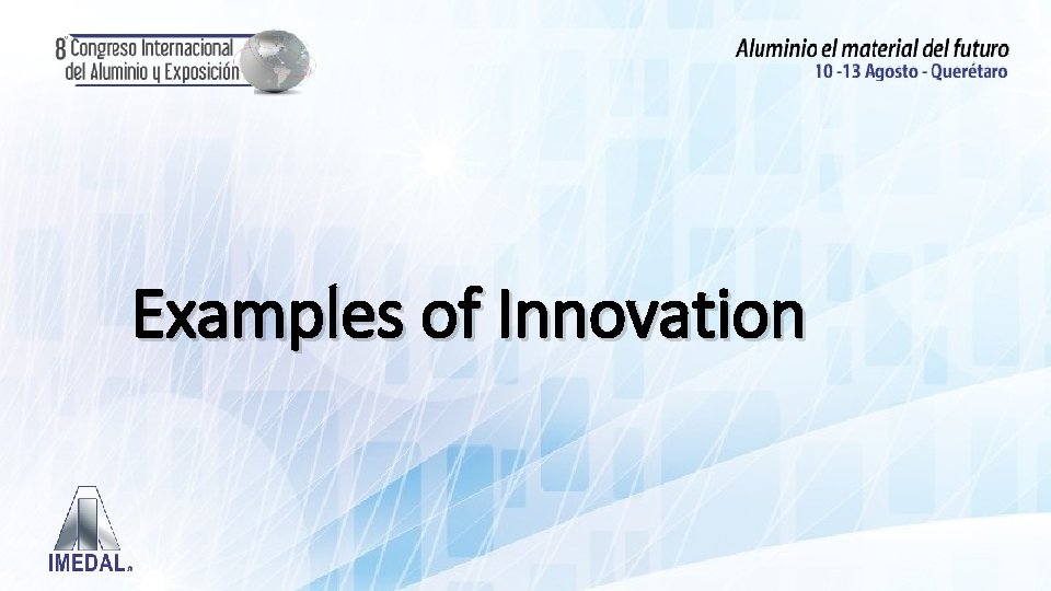 Examples of Innovation 