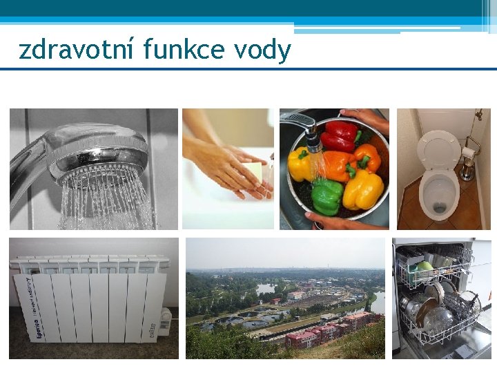 zdravotní funkce vody 