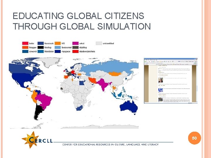 EDUCATING GLOBAL CITIZENS THROUGH GLOBAL SIMULATION 50 