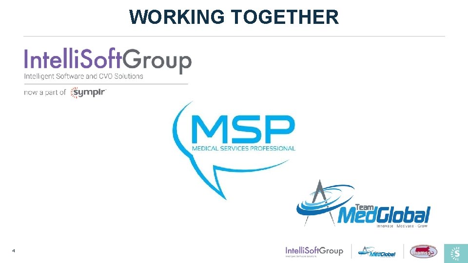 WORKING TOGETHER 4 