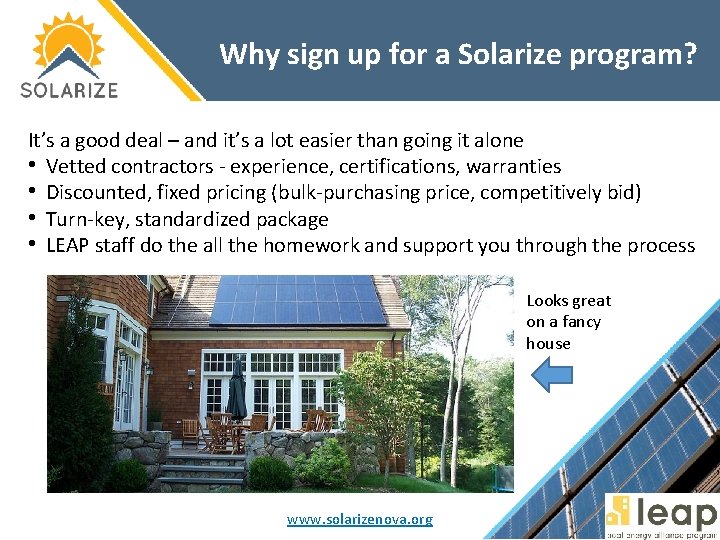 Why sign up for a Solarize program? It’s a good deal – and it’s