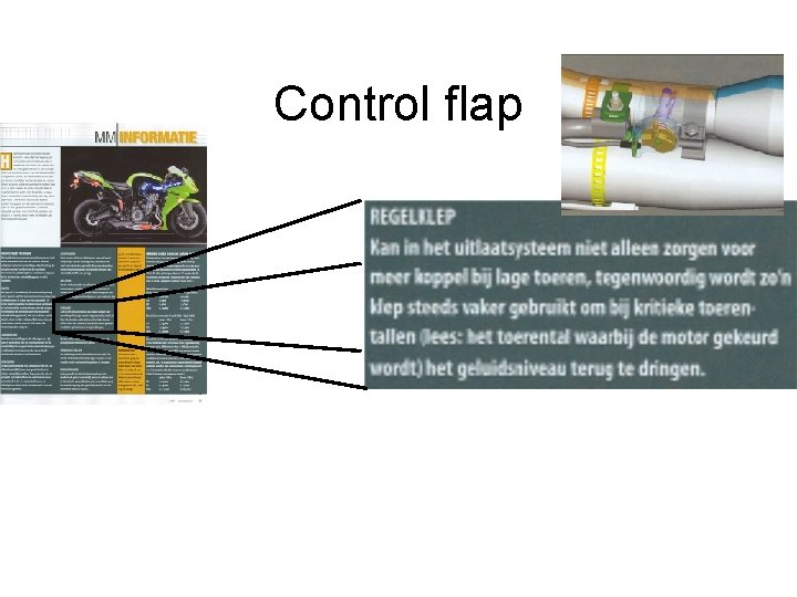 Control flap 