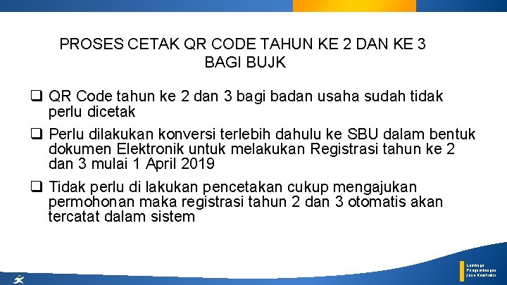 PROSES CETAK QR CODE TAHUN KE 2 DAN KE 3 BAGI BUJK q QR