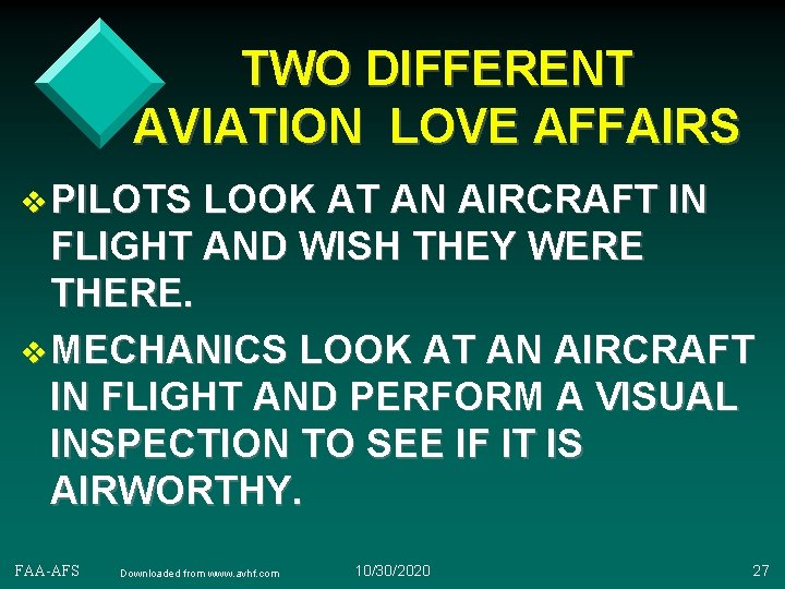 TWO DIFFERENT AVIATION LOVE AFFAIRS v PILOTS LOOK AT AN AIRCRAFT IN FLIGHT AND