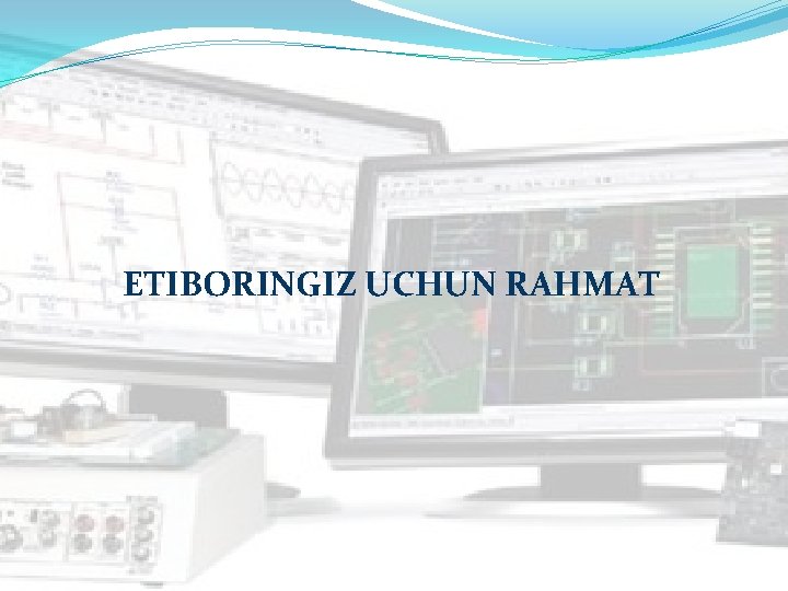 ETIBORINGIZ UCHUN RAHMAT 