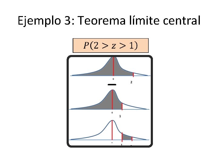 Ejemplo 3: Teorema límite central • 