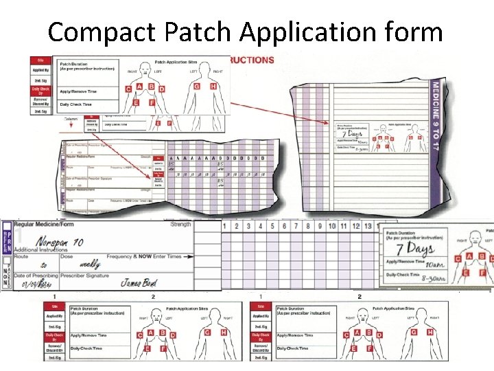 Compact Patch Application form 