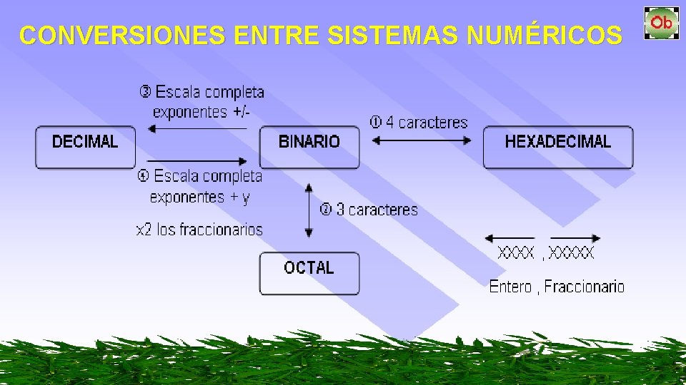 CONVERSIONES ENTRE SISTEMAS NUMÉRICOS 