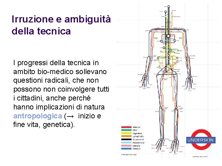 Irruzione e ambiguità della tecnica I progressi della tecnica in ambito bio-medico sollevano questioni