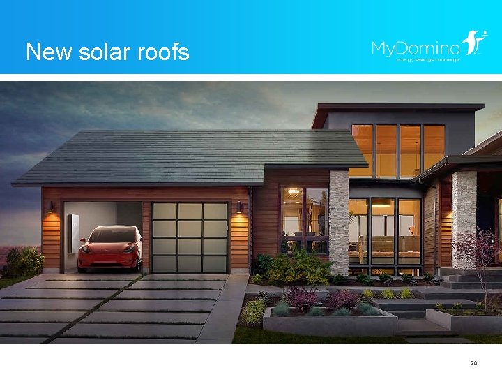 New solar roofs 20 