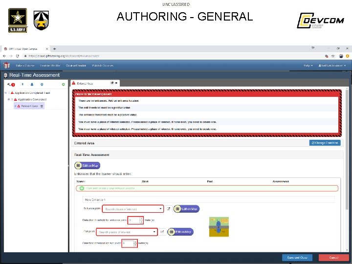 UNCLASSIFIED AUTHORING - GENERAL 12 12 