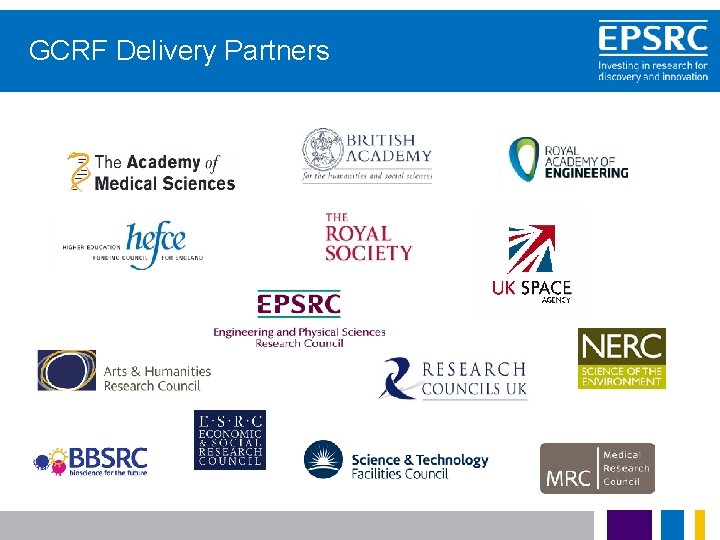 GCRF Delivery Partners 
