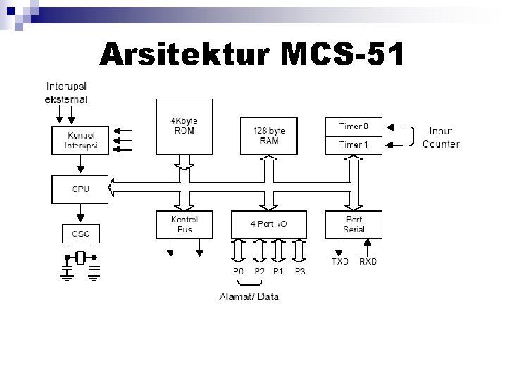 Arsitektur MCS-51 