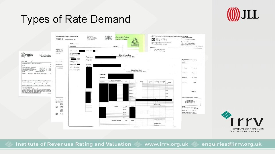 Types of Rate Demand 