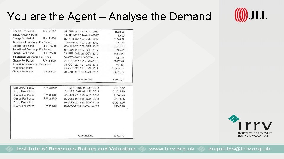 You are the Agent – Analyse the Demand 