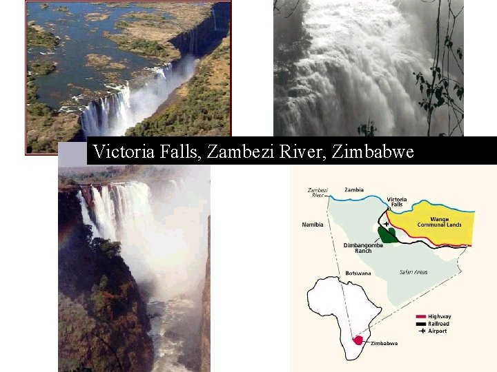 Victoria Falls, Zambezi River, Zimbabwe 