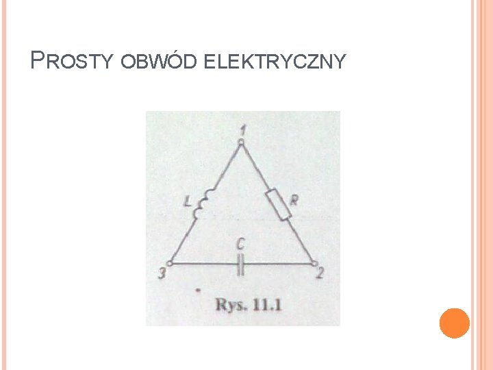 PROSTY OBWÓD ELEKTRYCZNY 