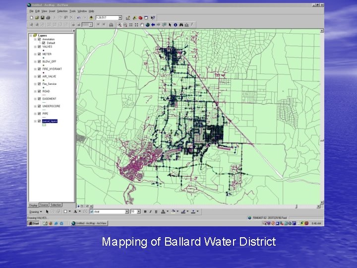 Mapping of Ballard Water District 