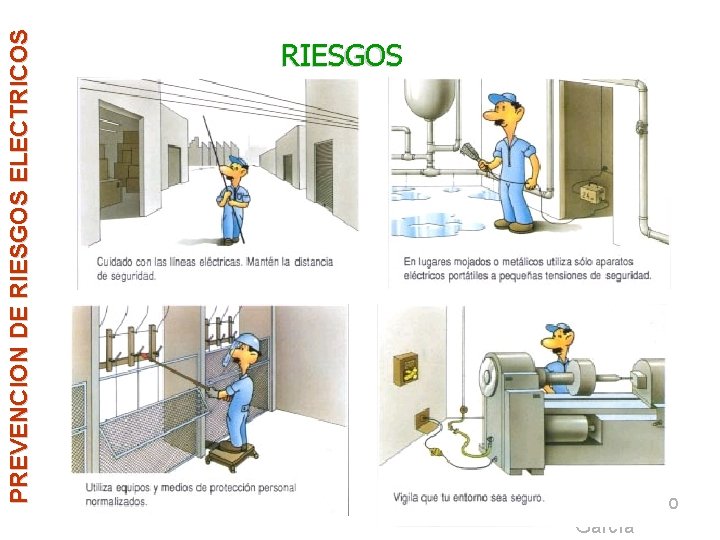 PREVENCION DE RIESGOS ELECTRICOS RIESGOS German Carbajo García 