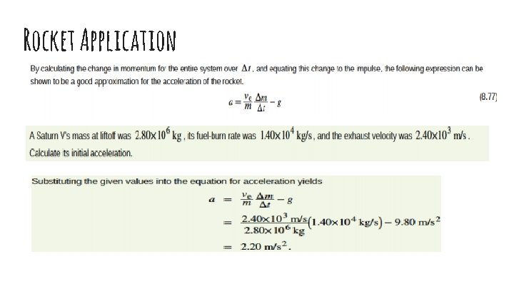 Rocket Application 