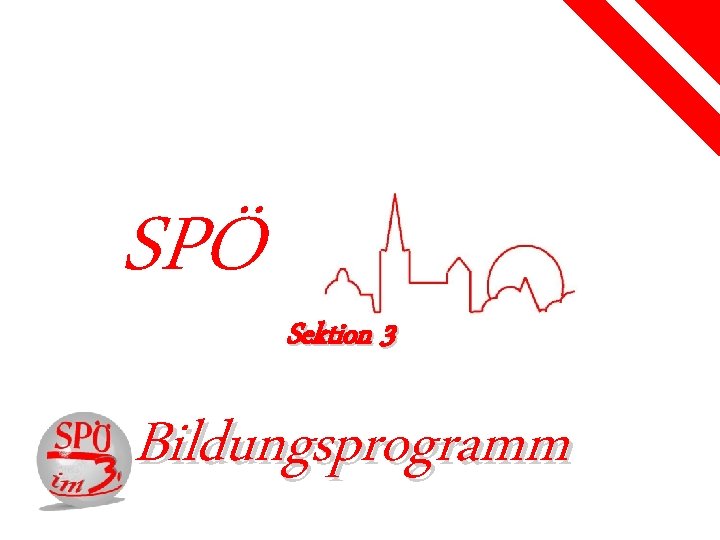 SPÖ Sektion 3 Bildungsprogramm 