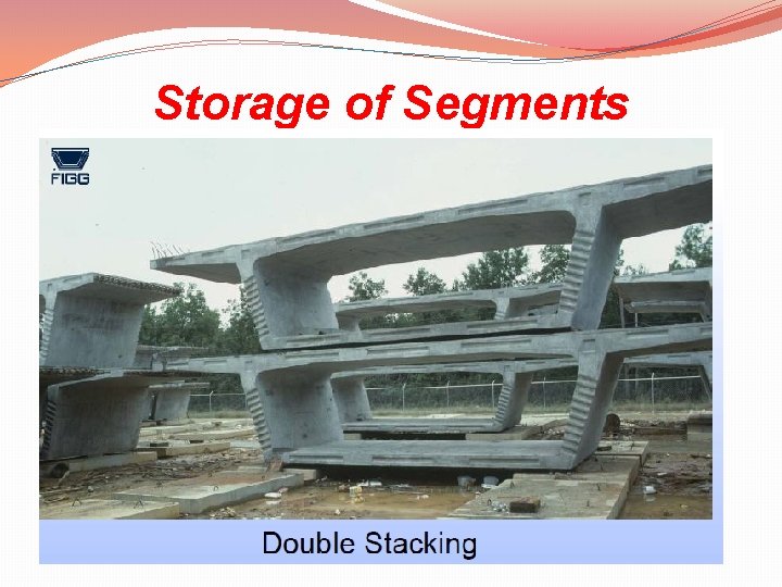 Storage of Segments 