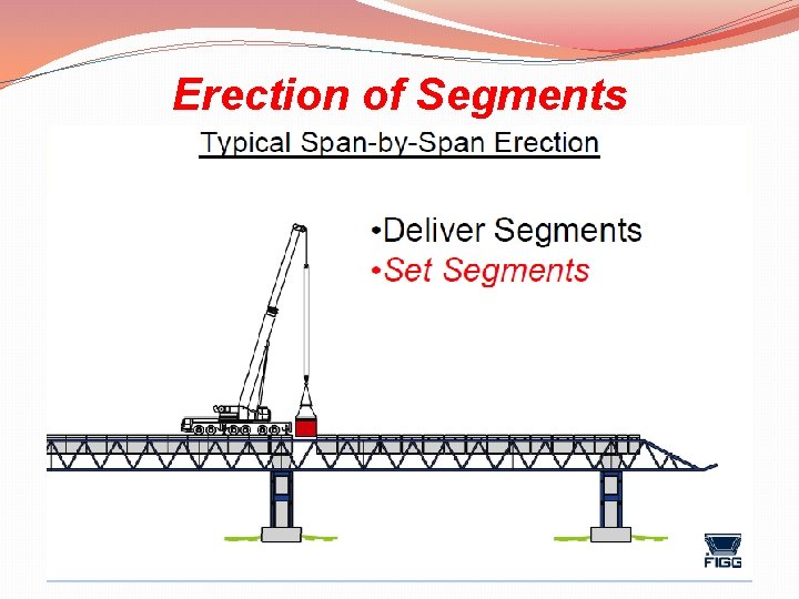 Erection of Segments 