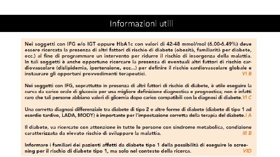 Informazioni utili 