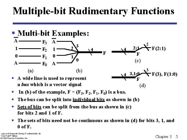 Multiple-bit Rudimentary Functions § Multi-bit Examples: A 1 0 A § § § F Multiple-bit Rudimentary Functions § Multi-bit Examples: A 1 0 A § § § F