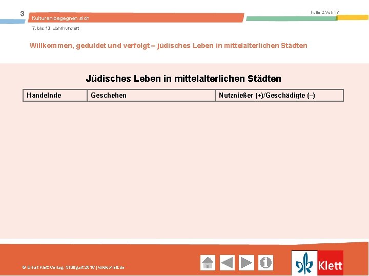 3 Folie 2 von 17 Kulturen begegnen sich 7. bis 13. Jahrhundert Willkommen, geduldet