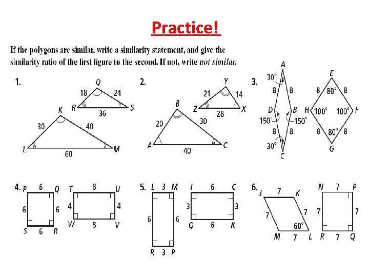 Practice! 