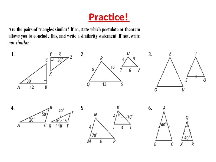 Practice! 