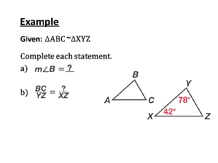 Example • 