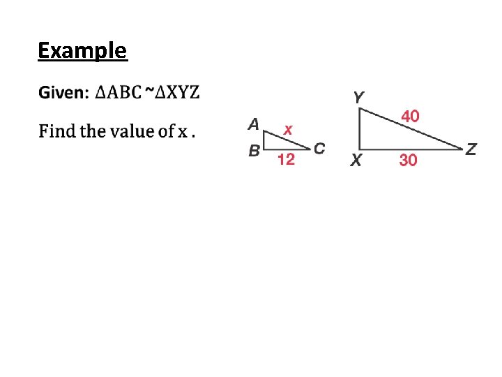 Example • 