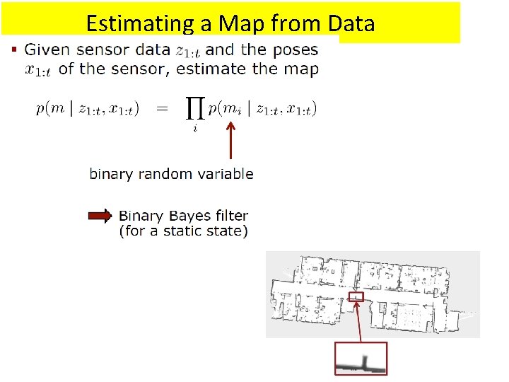 Estimating a Map from Data Estimating a Map from Data
