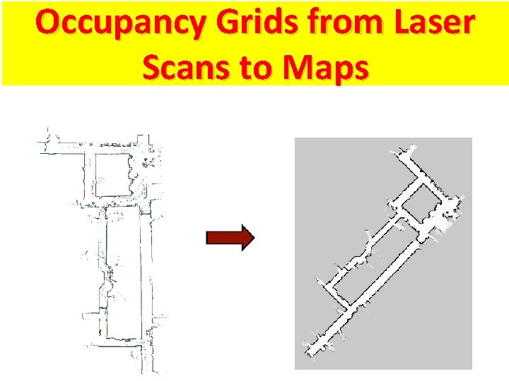 Occupancy Grids from Laser Scans to Maps 